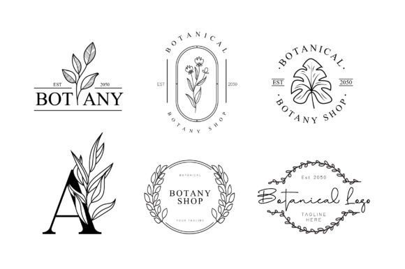 Download Botanical Logos Kit Pack - Premium Bundle