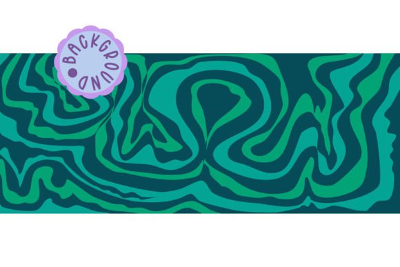 Download Retro Marble 60s Wave Pattern - Retro Collection